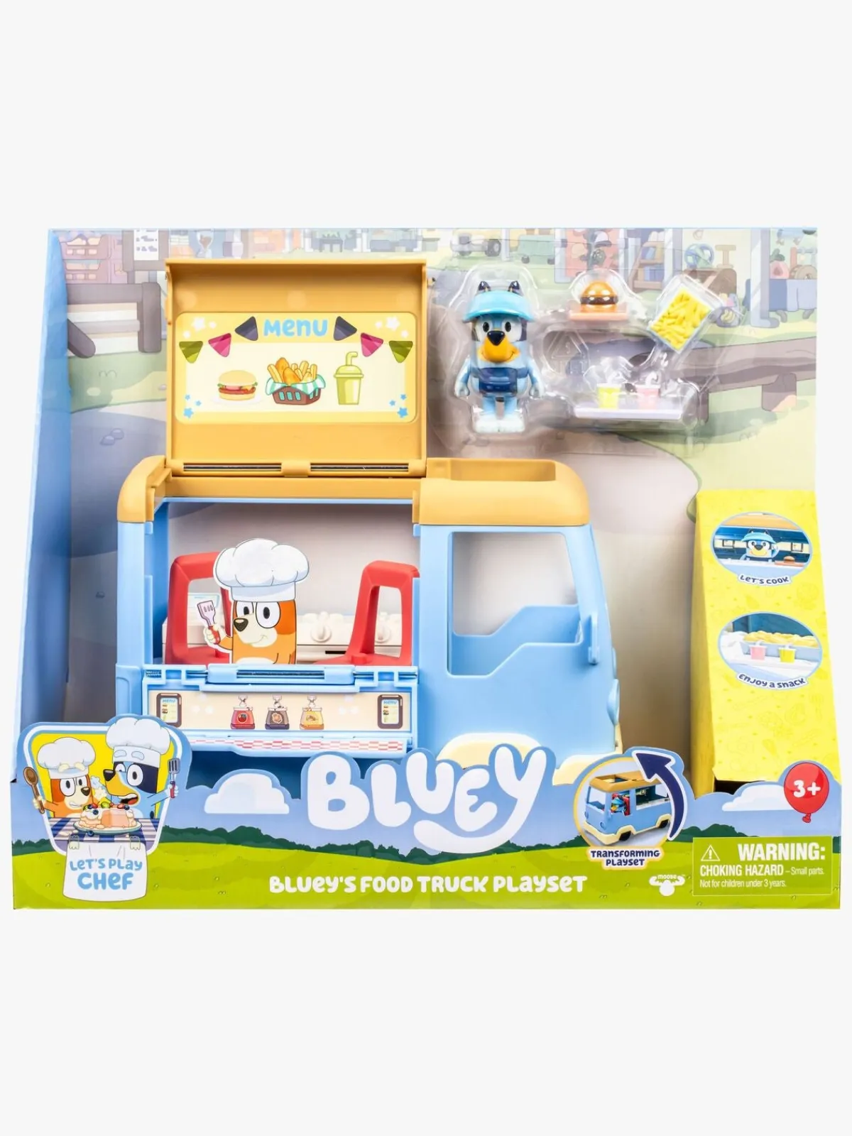 Legetøjsfigurer|Bluey Legesæt Food Truck