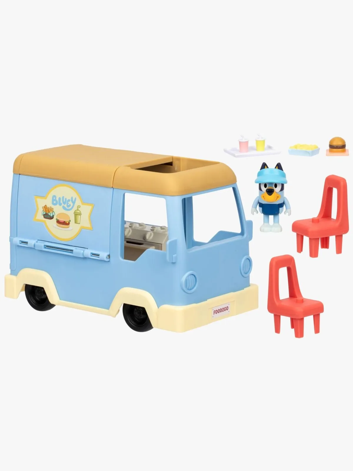 Legetøjsfigurer|Bluey Legesæt Food Truck