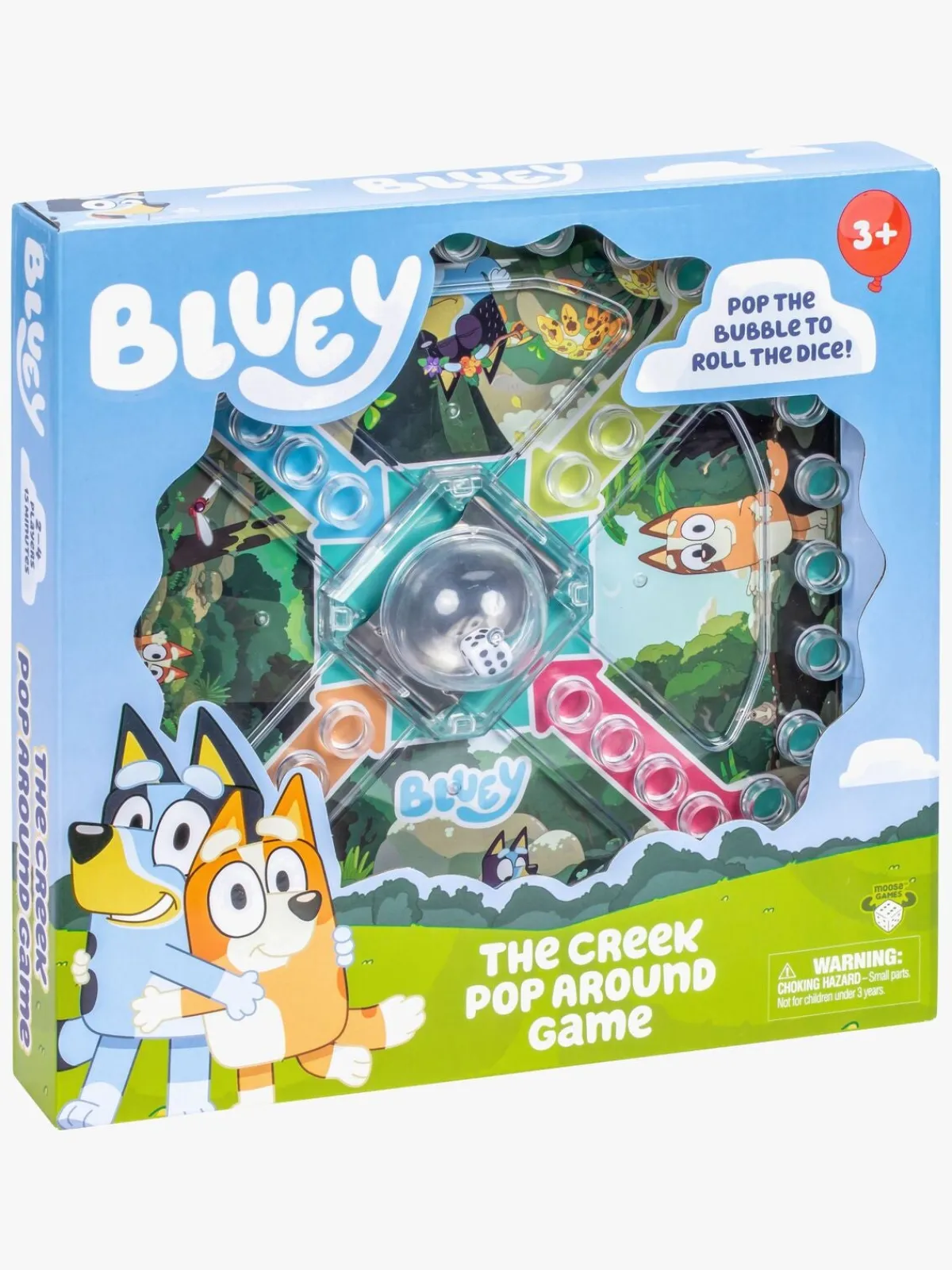 Bluey Spil & Puslespil-The Creek Pop Around Børnespil