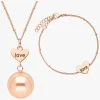 Bola Barselssmykke med Armbånd Love, Roségylden