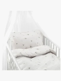 Børn Borgans Borganäs Sengesæt Tremmeseng Alvin 2-delt 100x130, Beige