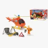 Legetøjsbiler & -Fartøjer|BrandmanSam2 Brandmand Sam Helikopter med Figur Wallaby