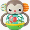 BrightStarts Babylegetøj-Bright Starts Monkey Oball Aktivitetslegetøj