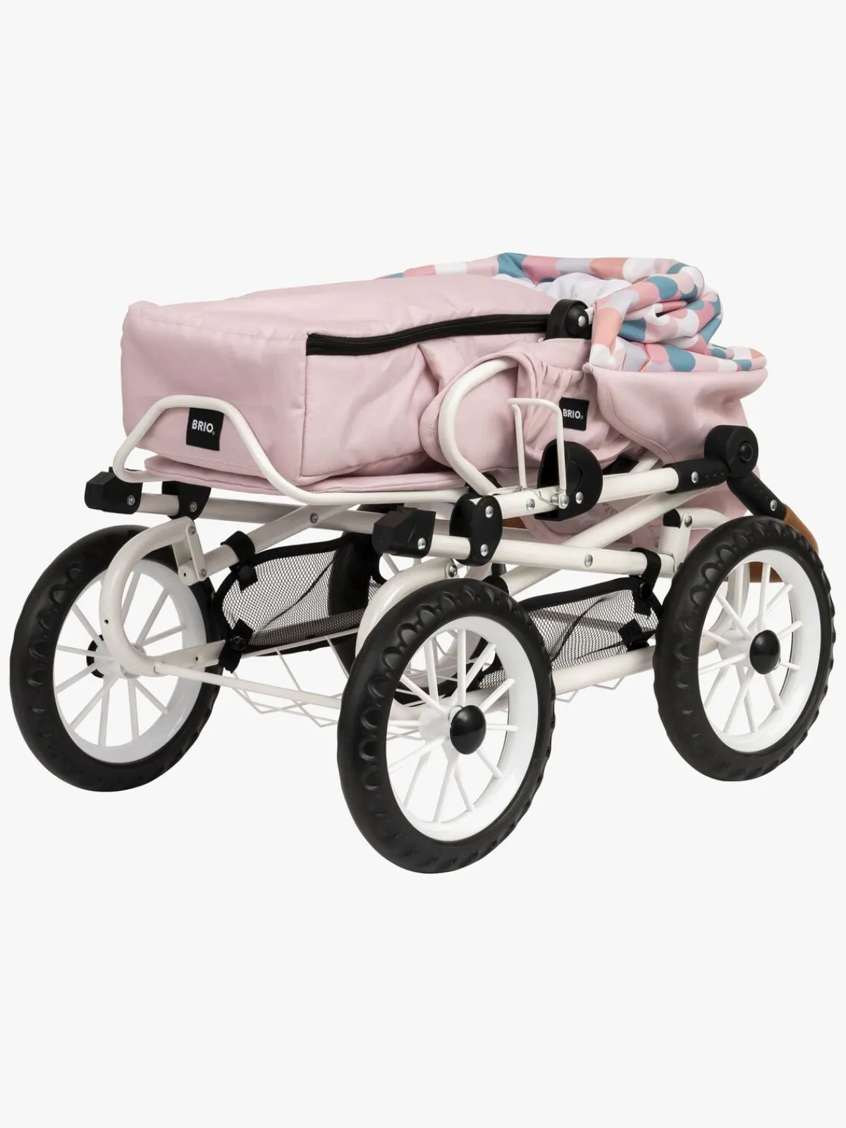 Dukker & Bamser|Brio 24891375 Dukkevogn Kombi, Lyserød