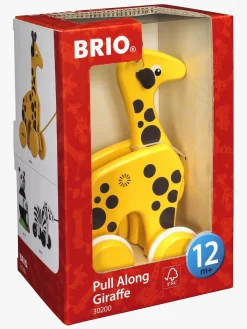 Brio Trælegetøj|Babylegetøj-30200 Giraf Pull-Along