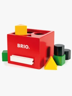 Trælegetøj|Legetøj Til Børn På 0-10 År|Brio 30148 Putteboks, Rød