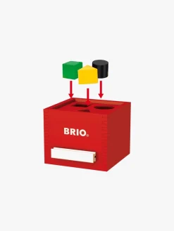 Trælegetøj|Legetøj Til Børn På 0-10 År|Brio 30148 Putteboks, Rød