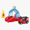 Brio Togbaner & Legeborde-33976 Rescue Action Tunnel-set, Smart Tech Sound