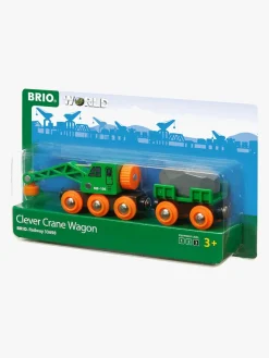 Togbaner & Legeborde|Brio 33698 Togvogn med kran