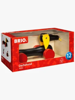Trælegetøj|Babylegetøj|Brio 30332 Træklegetøj Gravhund