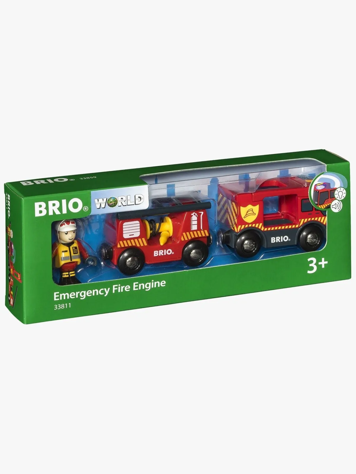 Brio Togbaner & Legeborde-World 33811 Brandbil