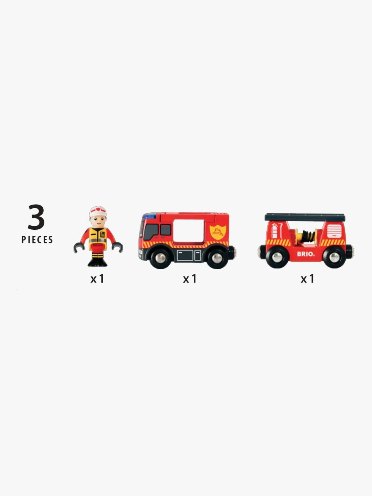 Brio Togbaner & Legeborde-World 33811 Brandbil