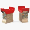 Brio Togbaner & Legeborde-World 33254 Bropiller, Røde