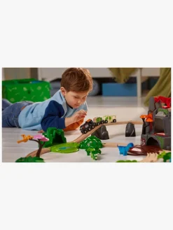 Brio Togbaner & Legeborde-World 36104 Deluxe-sæt med Dinosaurer