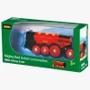 Togbaner & Legeborde|Brio World 33592 Flot Rødt Lokomotiv B/O