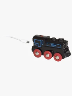 Brio Legetøjsbiler & -Fartøjer-World 33599 Genopladeligt Lokomotiv Med Mini USB-Kabel