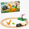 Brio World 36098 Rundt Togsæt med Dinosaur