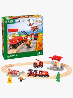 Togbaner & Legeborde|Brio World 33815 Togsæt Med Brandmandstema