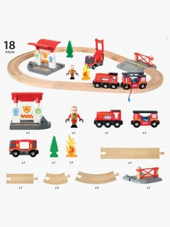 Togbaner & Legeborde|Brio World 33815 Togsæt Med Brandmandstema