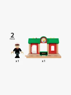 Togbaner & Legeborde|Brio World 33578 Togstation Med Optagefunktion