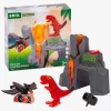 Brio Togbaner & Legeborde-World 36092 Vulkanudbrud med Dinosaur