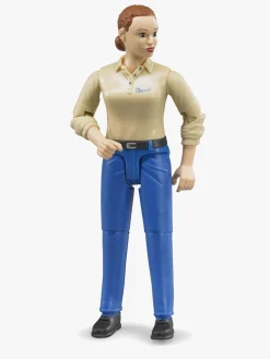 Legetøjsbiler & -Fartøjer|Bruder Figur m. Blå Jeans Flerfarvet