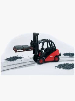 Bruder Legetøjsbiler & -Fartøjer-Linde H30D Gaffeltruck