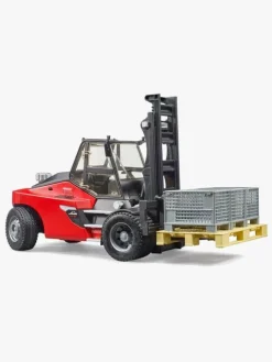 Bruder Legetøjsbiler & -Fartøjer-Linde HT160 Gaffeltruck med Palle