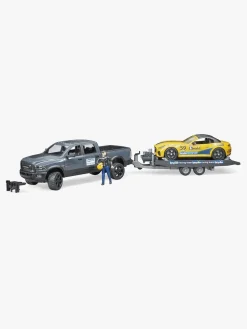 Bruder RAM 2500 Power Wagon Inkl. Trailer m. Roadster Racing Team