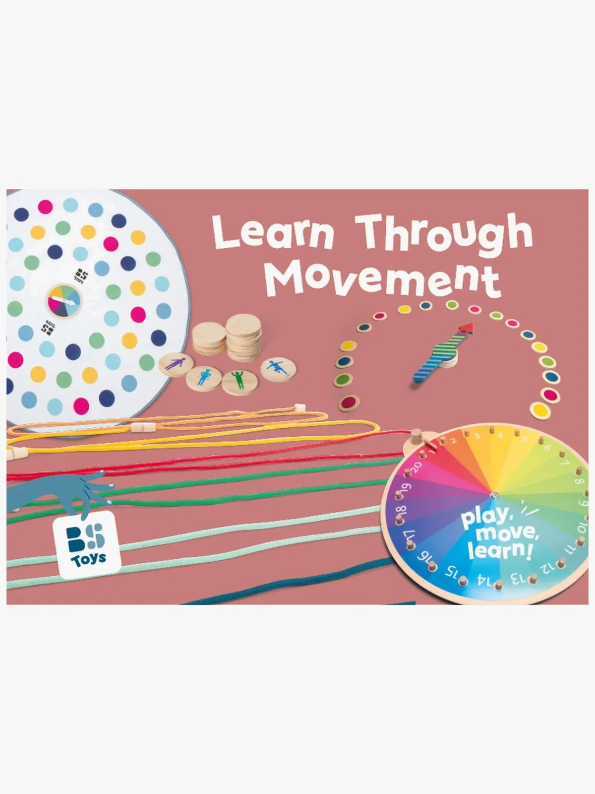 Babylegetøj|BSToys BS Toys Learn through movement 4-i-1 Sæt