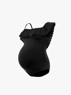 CacheCoeur Cache Coeur BLOOM Graviditetsbadedragt, Black