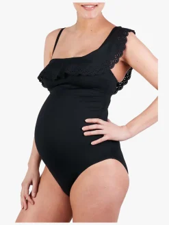 CacheCoeur Cache Coeur BLOOM Graviditetsbadedragt, Black
