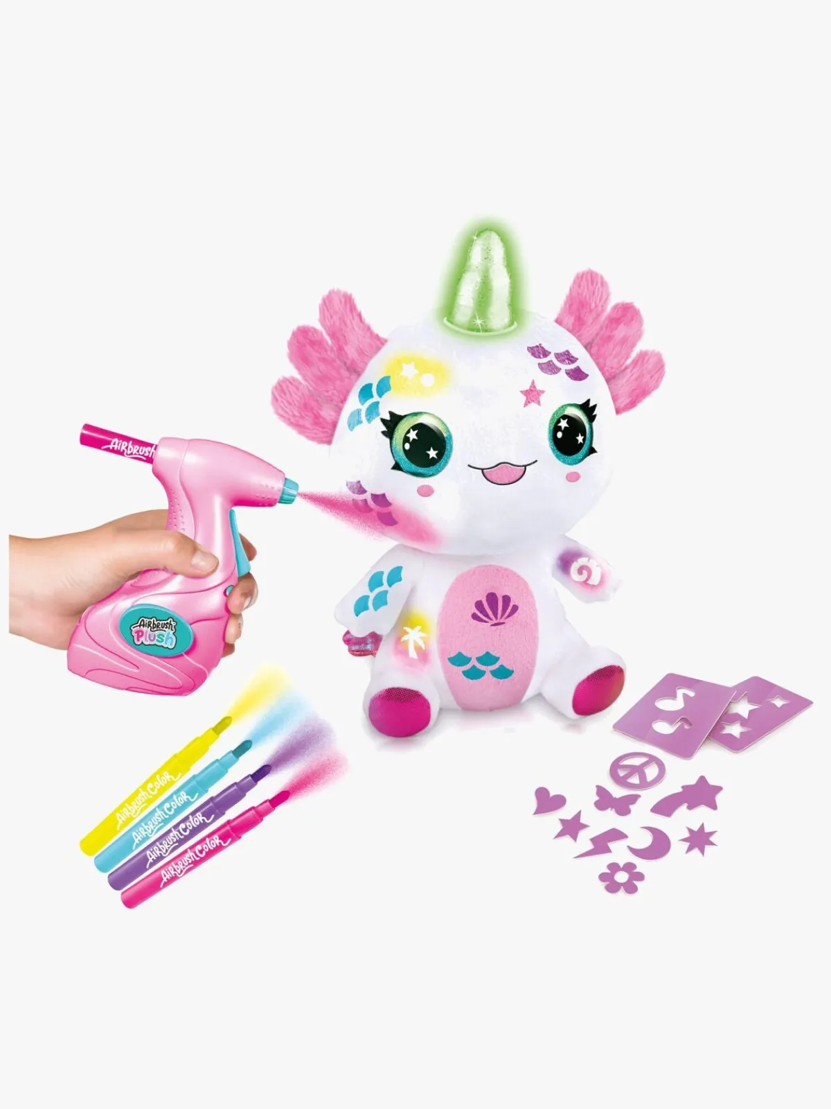 AirbrushPlush Canal Toys Airbrush Plush Bamse Axolotl