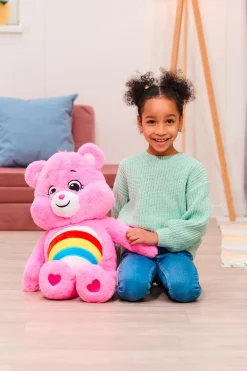 CareBears Dukker & Bamser-Care Bears Bamse Cheer Bear 60 cm
