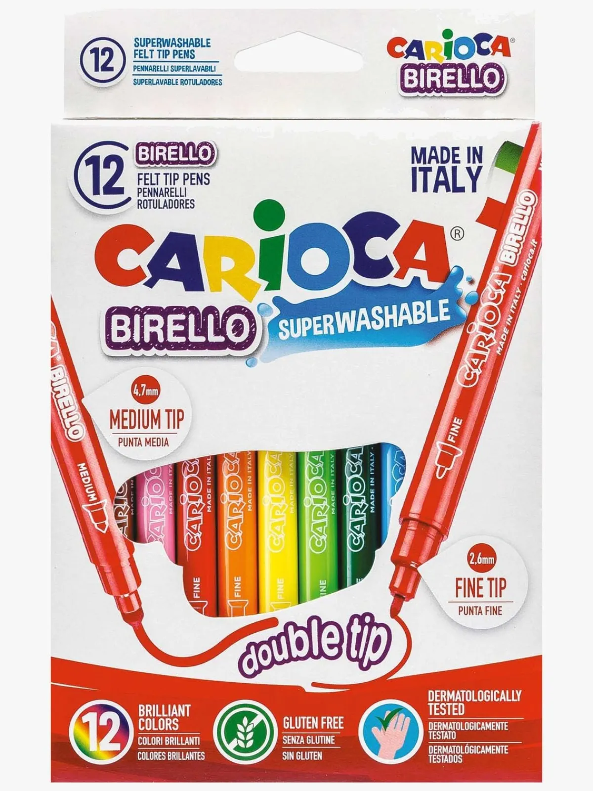 Kreativt Legetøj|Carioca Dobbelt Filttusser