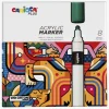 Kreativt Legetøj|Carioca Plus Akryltusser 8-pak