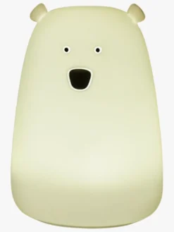 Børn CarloBaby Big Bear  LED Natlampe, Hvid