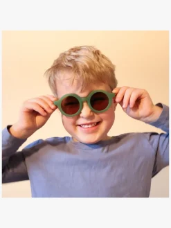 Børn CarloBaby Solbriller Stråla 2-pak 3-6 År, Grøn/Blå