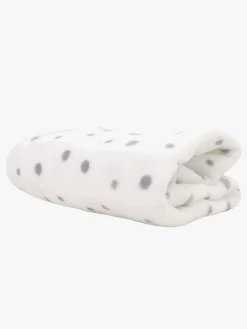 Børn CarloBaby Tæppe Kanin og Rangle, Hvid