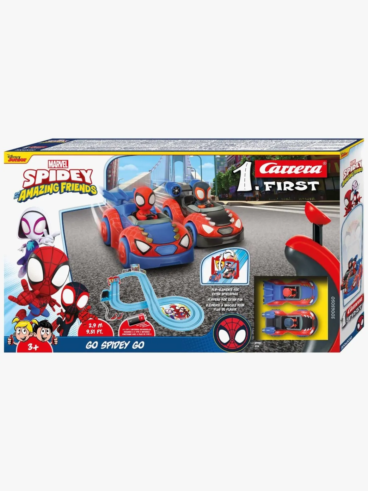 Carrera Legetøjsbiler & -Fartøjer-First Spidey and His Amazing Friends Racerbane