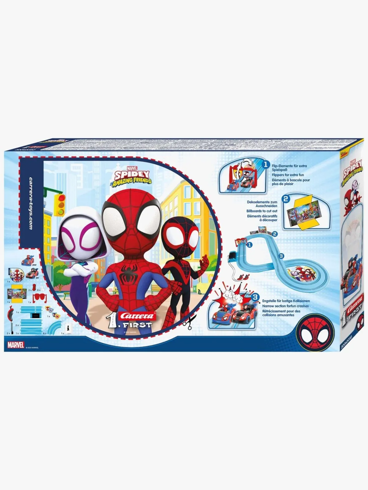 Carrera Legetøjsbiler & -Fartøjer-First Spidey and His Amazing Friends Racerbane