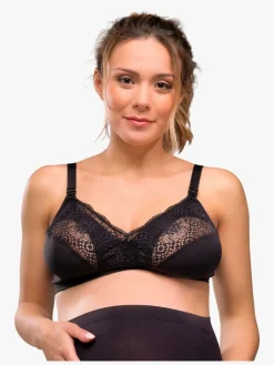 Carriwell Soft as Silk Amme-BH, Sort