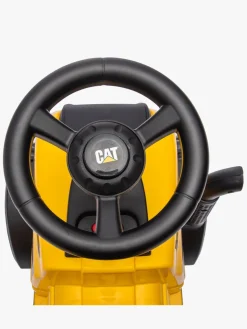 CAT Pedal- & Gåbiler-erpillar Gåbil med Trailer, Gul