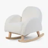 Børnemøbler|Childhome Gyngestol Teddy, Offwhite