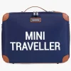 Børn Childhome Mini Traveler Kuffert, Navy/White
