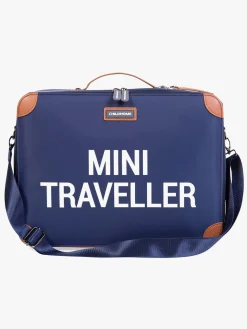 Børn Childhome Mini Traveler Kuffert, Navy/White