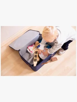 Børn Childhome Mini Traveler Kuffert, Navy/White