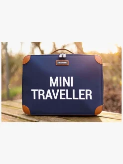 Børn Childhome Mini Traveler Kuffert, Navy/White