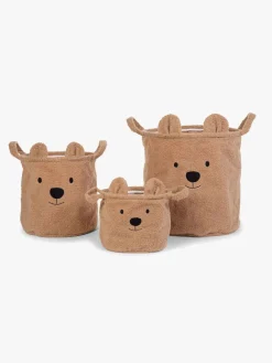 Børn Childhome Opbevaringskurv Teddy 25x20, Beige