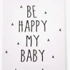 Børn Childhome Interiør-Tavle Be My Happy Baby 30x40